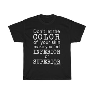 Unisex Heavy Cotton Tee - Color Of Your Skin