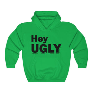 Unisex Heavy Blend™ Hooded Sweatshirt - heyuglyGEAR logo