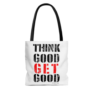 AOP Tote Bag - Think Good Get Good