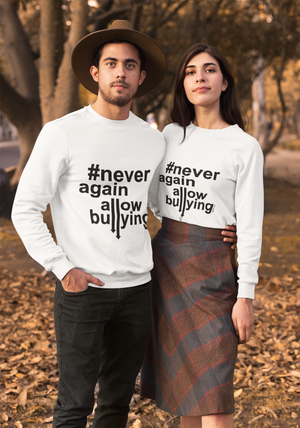 Ultra Cotton Long Sleeve Tee - Never Again Allowing Bullying